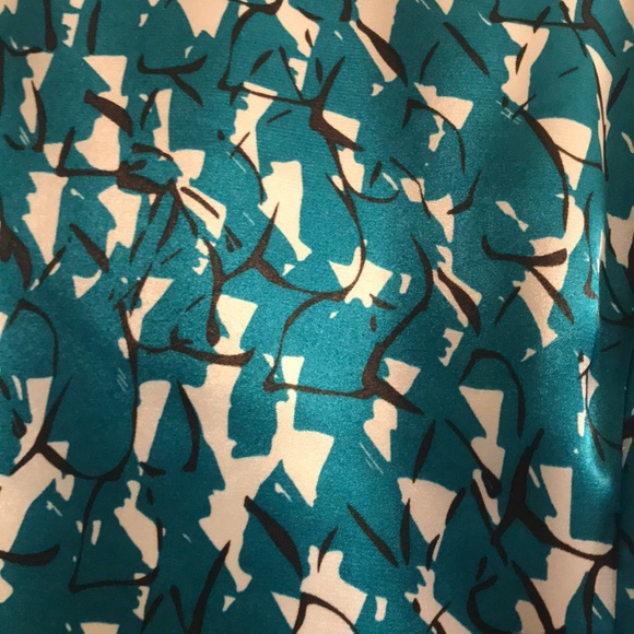 Teal & Black Dress - Picture 2 of 3